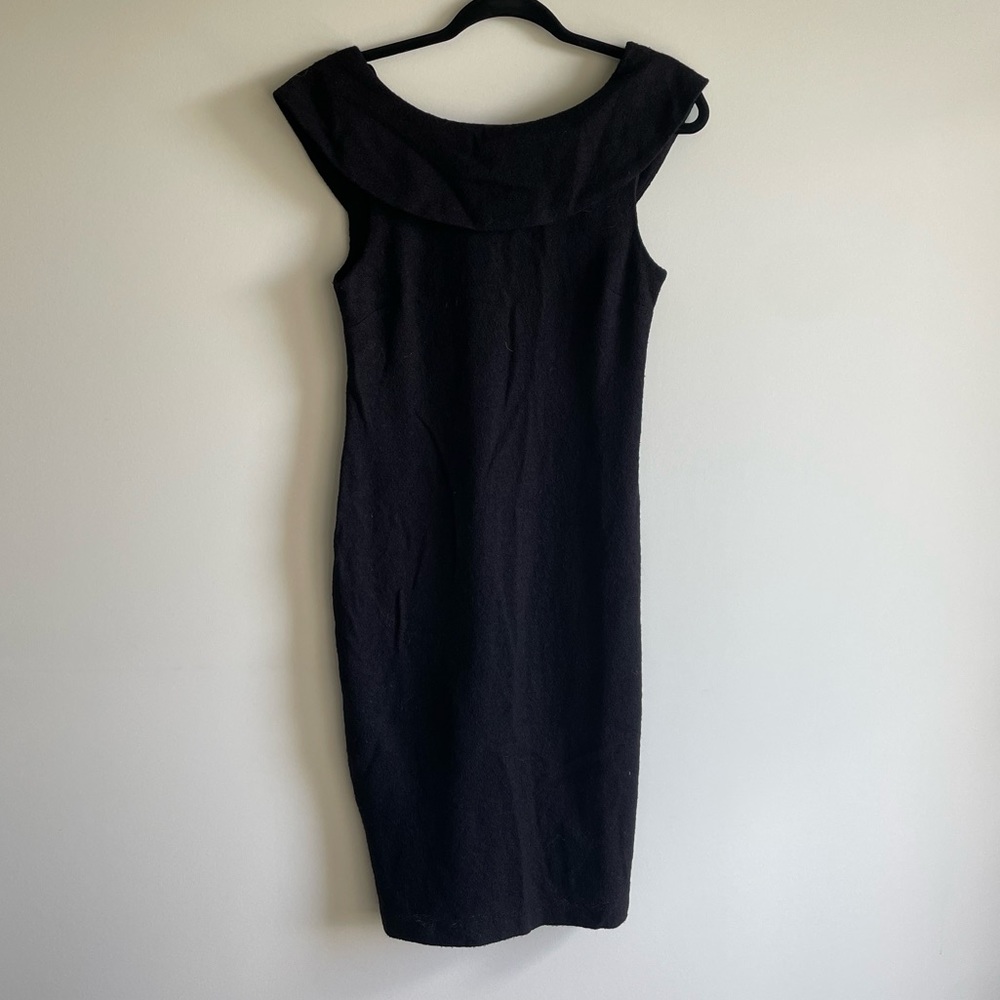 Black Scoopneck Dress